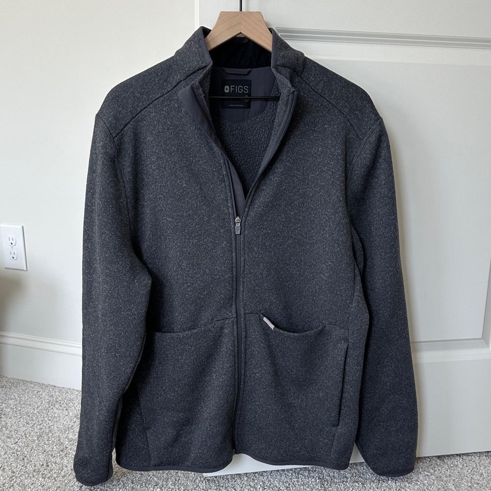 Figs Men’s On-Shift Sweater Jacket